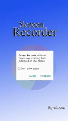 screen recorder - record your screen android App screenshot 1